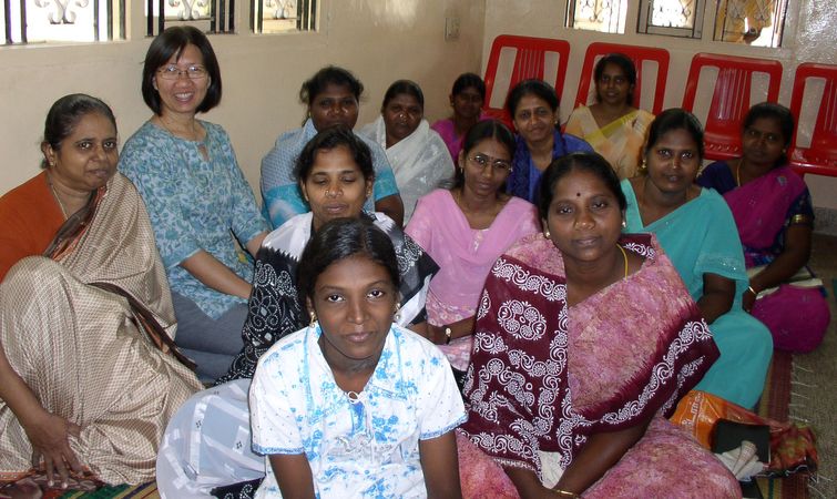 Chennai Church 03 - Church gathering in Madhavaram