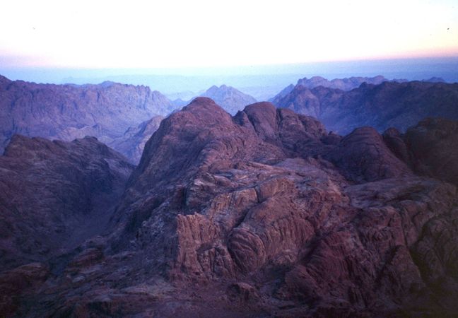 Sinai 06 - Traditional Mount where Moses received the commandments